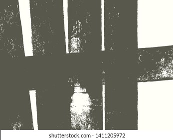 Abstract grunge vector background. Monochrome handcrafted composition of irregular graphic elements.