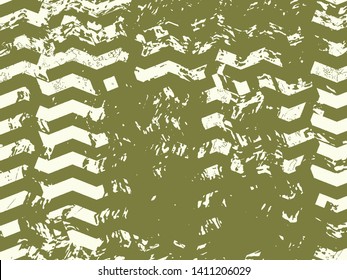 Abstract grunge vector background. Monochrome composition of irregular graphic wavy elements.