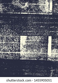 Abstract grunge vector background. Monochrome handcrafted composition of irregular graphic elements.