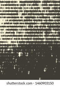 Abstract grunge vector background. Monochrome composition of irregular graphic elements.