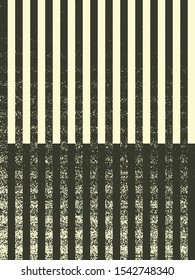 Abstract grunge vector background. Monochrome composition of irregular graphic elements.
