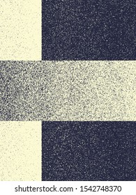 Abstract grunge vector background. Monochrome composition of irregular graphic elements.
