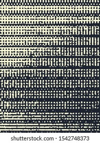 Abstract grunge vector background. Monochrome composition of irregular graphic elements.