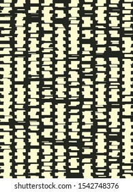 Abstract grunge vector background. Monochrome composition of irregular graphic elements.