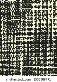 Abstract grunge vector background.  Monochrome composition of irregular overlapping graphic elements.