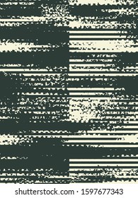 Abstract grunge vector background. Monochrome composition of irregular graphic elements.