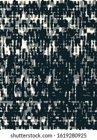 Abstract grunge vector background. Monochrome composition of irregular graphic elements.