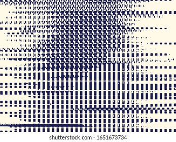 Abstract grunge vector background. Monochrome composition of irregular graphic elements.