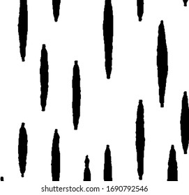 Abstract grunge vector background. Monochrome raster composition of irregular overlapping graphic elements.