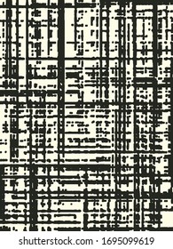 Fondo vector abstracto. Composición monocroma de elementos gráficos irregulares.