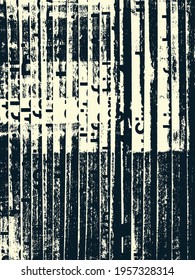 Abstract grunge vector background. Monochrome handmade composition of irregular graphic elements.