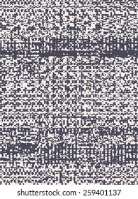 Abstract grunge vector background. Monochrome composition of irregular diffused geometric elements.