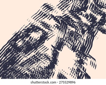 Abstract grunge vector background. Monochrome composition of irregular shapes.