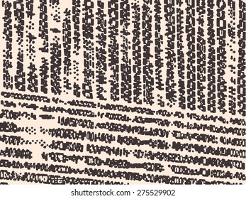 Abstract grunge vector background. Monochrome composition of irregular shapes.