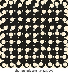Abstract grunge vector background. Monochrome composition of irregular geometric shapes.