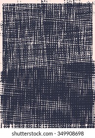 Abstract grunge vector background. Monochrome composition of irregular geometric shapes. Created using handmade camera-less negatives.