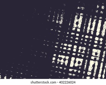 Abstract grunge vector background. Monochrome composition of irregular overlapping shapes created using handmade camera-less photographic print.