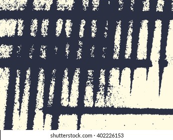 Abstract grunge vector background. Monochrome composition of irregular overlapping shapes created using handmade camera-less photographic print.