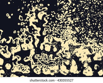 Abstract grunge vector background. Monochrome horizontal composition created using handmade painting.