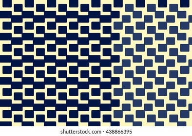 Abstract grunge vector background. Monochrome composition of regular geometric elements.
