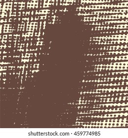 Abstract grunge vector background. Monochrome squared composition of irregular geometric shapes.created using handmade camera-less photographic print.
