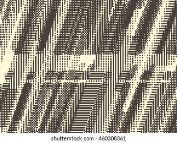 Abstract grunge vector background. Monochrome raster composition of irregular overlapping shapes.