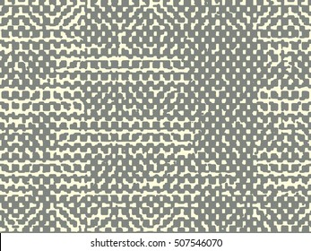 Abstract grunge vector background. Monochrome composition of irregular overlapping graphic elements.