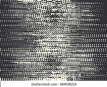 Abstract grunge vector background. Monochrome raster composition of irregular graphic elements.
