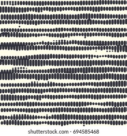 Abstract grunge vector background. Monochrome squared composition of irregular rounded graphic elements.