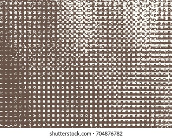 Abstract grunge vector background. Monochrome raster composition of irregular graphic elements.