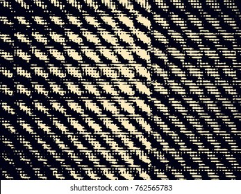 Abstract grunge vector background. Monochrome raster composition of irregular graphic elements.
