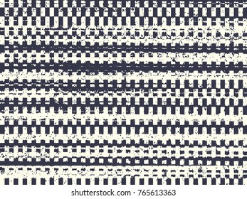 Abstract grunge vector background. Monochrome raster composition of irregular graphic elements.