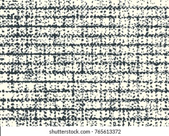 Abstract grunge vector background. Monochrome raster composition of irregular graphic elements.