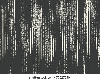 Abstract grunge vector background. Monochrome raster composition of irregular graphic elements.