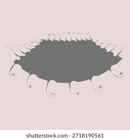 Fondo Abstractas del Vector del grunge con la textura de papel rasgada y el diseño artístico áspero conveniente para los Anuncios o los marcos