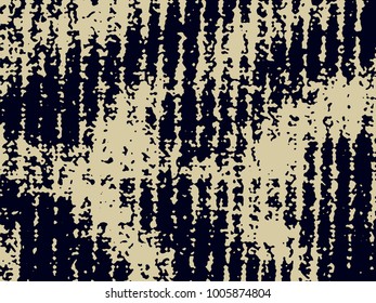 Abstract grunge vector background. Two color raster composition of irregular overlapping graphic elements.
