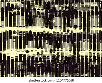 Abstract grunge vector background.Monochrome raster composition of irregular graphic elements.
