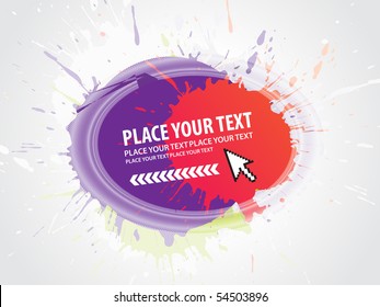 abstract grunge vector composition with halftone urban background.
