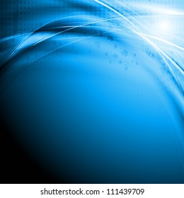 Abstract grunge waves. Vector illustration eps 10