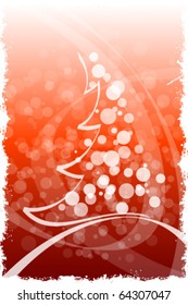 Abstract Grunge Winter and Christmas background in blue color