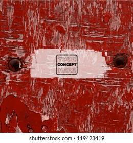 abstract grunge wood background. vector design