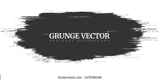 abstract grungy background with black grey color. grunge texture brushstroke. ink splat shape pattern for banner cover backdrop. cement plaster like modern background