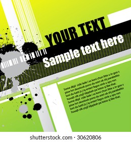 Abstract grungy background. vector.