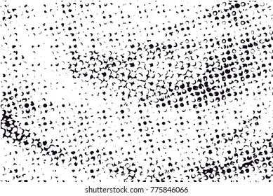 Abstract grungy black and white background texture vector illustration