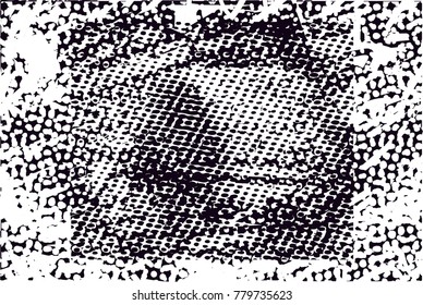 Abstract grungy black and white background texture vector illustration