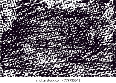 Abstract grungy black and white background texture vector illustration
