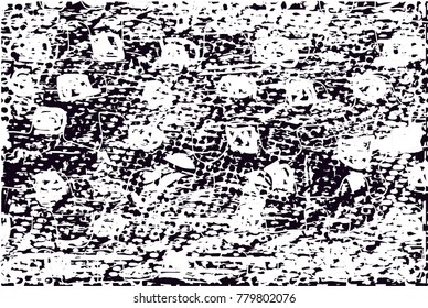 Abstract grungy black and white background texture vector illustration