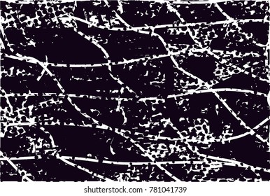 Abstract grungy black and white background texture vector illustration