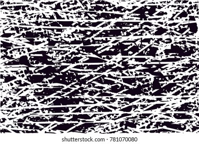 Abstract grungy black and white background texture vector illustration