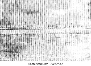 Abstract grungy black and white background texture vector illustration